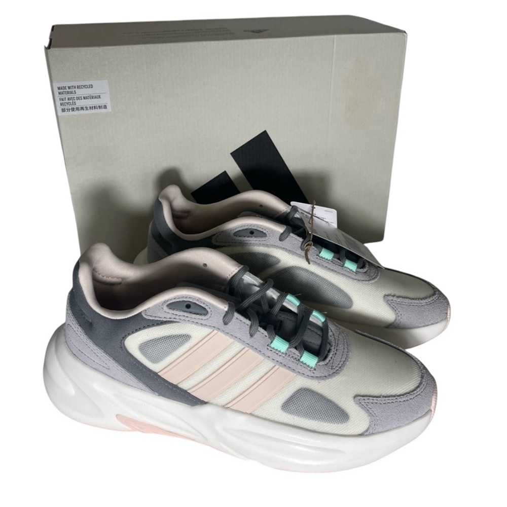New Adidas shoes women’s size 7.5 women’s Ozelle running shoes sneakers 🩶🩷‎